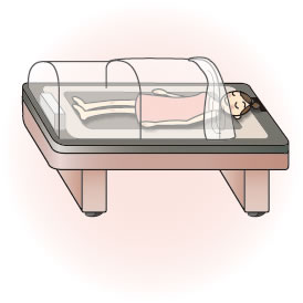岩盤浴イラスト